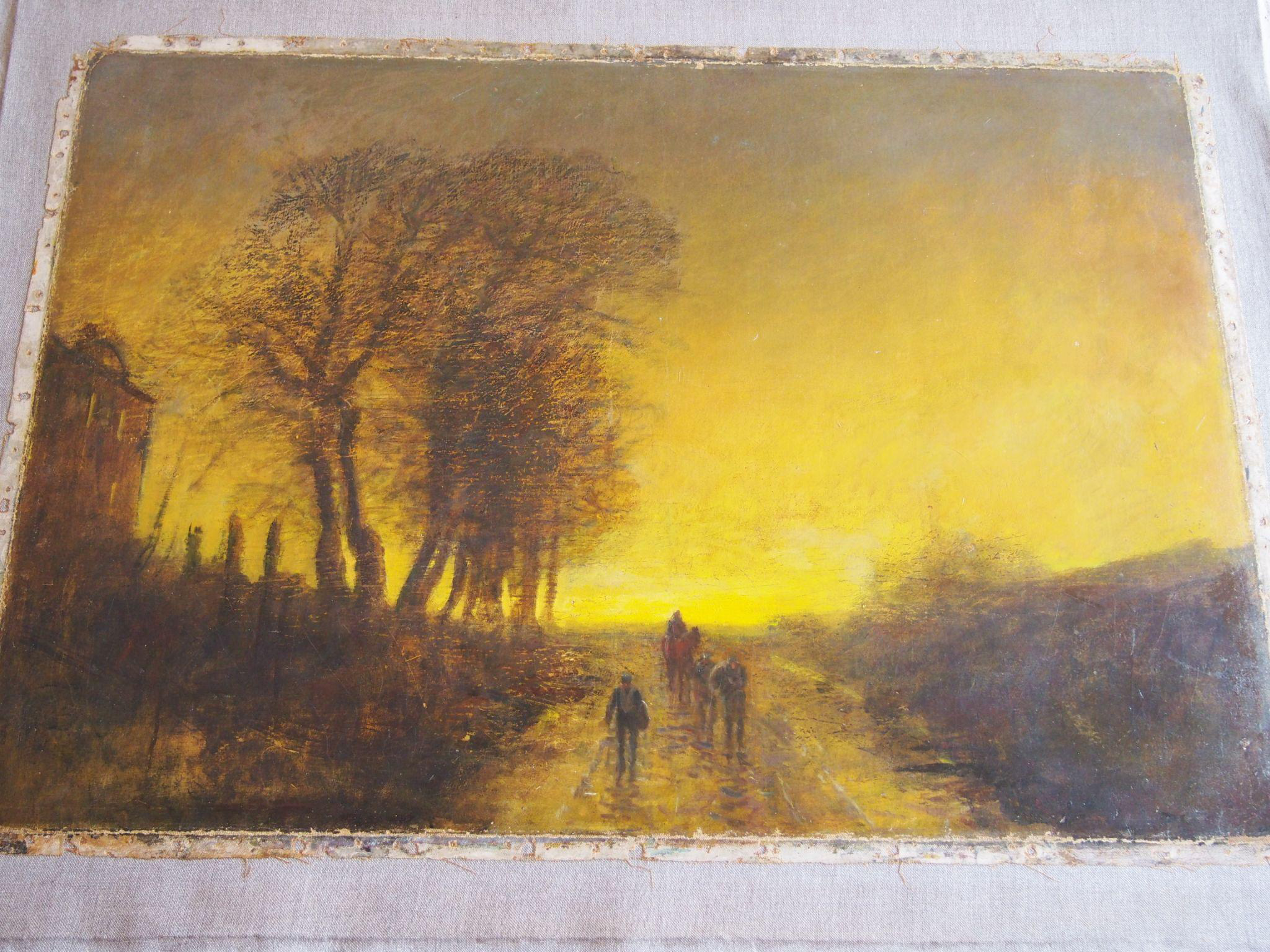 Dielo po dublovan&iacute; &mdash; vyrovnan&aacute; maľba pred z&aacute;verečnou &uacute;pravou